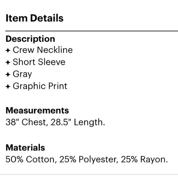 Prince Peter Collection | Boyfriend Gray Soft Tee - Picture 3 of 6